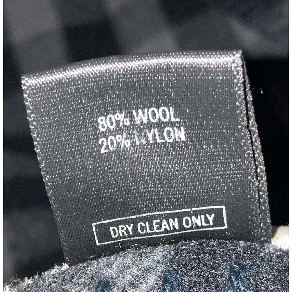 Stormy Kromer Wool Buffalo Plaid Gray Black Poncho Cape Shawl Women’s OS New - Picture 10 of 10